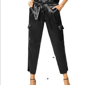 2 pc Ramy Brook Ally Metalic utility pant and top